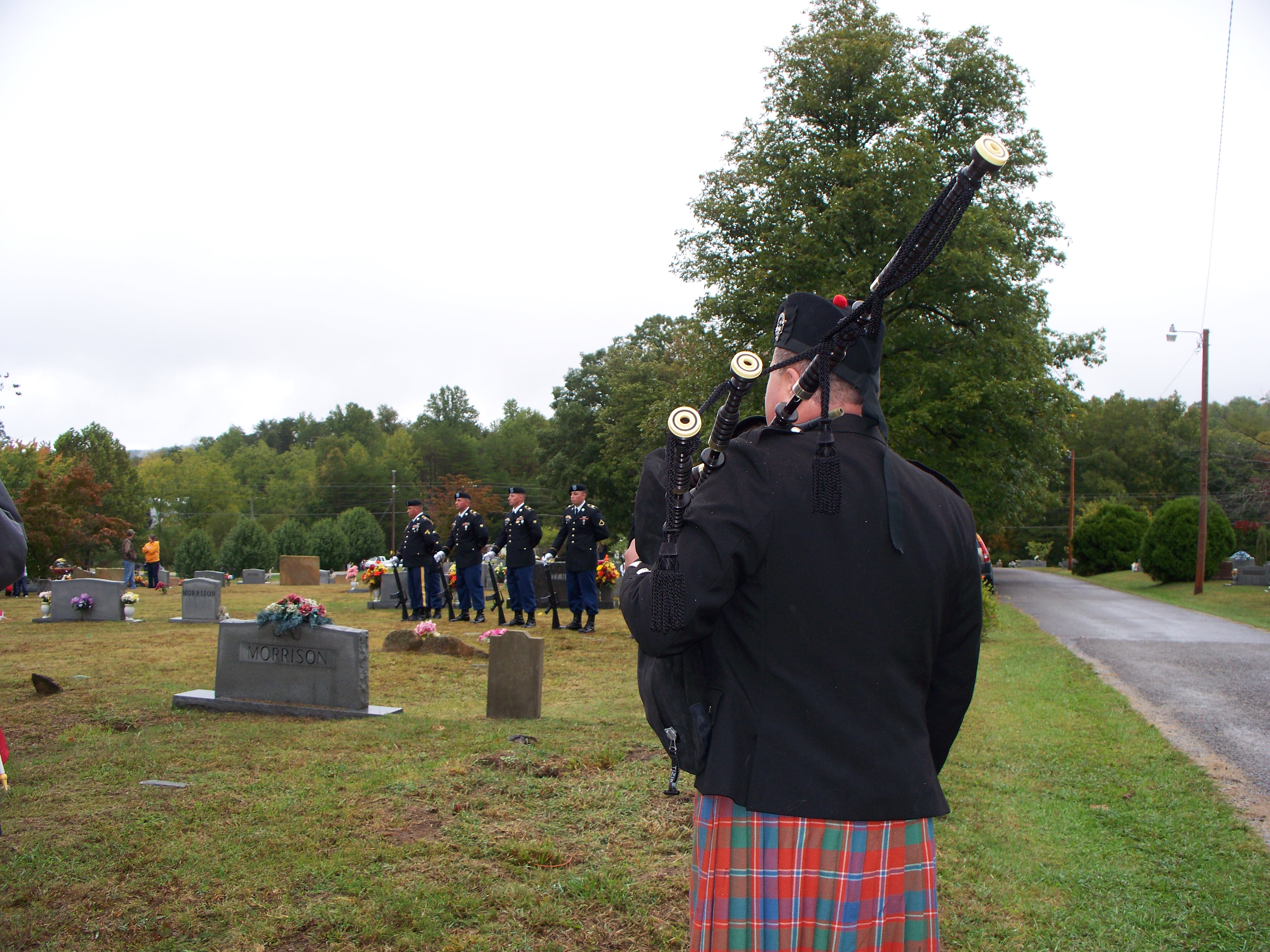 Funeral in the east coast.